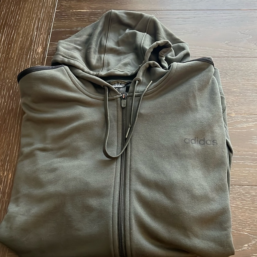 Men’s Full Zip up Adidas Hoodie